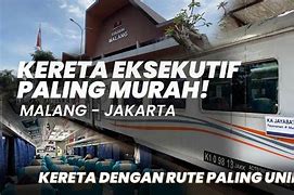 Kereta Jakarta Malang Murah